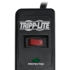 6FT Tripp Lite ECO Surge 7 Outlet Surge Protector - Black Image