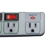 6FT Tripp Lite 7 Outlet Eco Green Surge Protector - Cool Gray Image