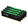32GB Kingston FURY Beast RGB 3000MHz DDR4 Quad Memory Kit (4 x 8GB)