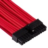 2FT Corsair ATX 24-Pin Male Internal Power Cable - Red Image