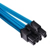 2FT Corsair PCI-E 6+2 Pin To PCI-E 8 Pin Internal Power Cable - Blue Image