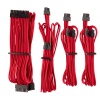 Corsair Individually Sleeved PSU Cables Starter Kit Type 4 Gen 4 Internal Power Cable - Red Image