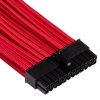 Corsair Individually Sleeved PSU Cables Starter Kit Type 4 Gen 4 Internal Power Cable - Red Image