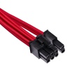 Corsair Individually Sleeved PSU Cables Starter Kit Type 4 Gen 4 Internal Power Cable - Red Image