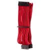 Corsair PSU Cables Pro Kit Type 4 Gen 4 Internal Power Cable - Red Image