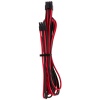 Corsair Premium Individually Sleeved PSU Cables Pro Kit Type 4 Gen 4 Internal Power Cable - Black, Red Image