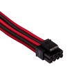 Corsair Premium Individually Sleeved PSU Cables Pro Kit Type 4 Gen 4 Internal Power Cable - Black, Red Image