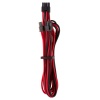 Corsair Premium Individually Sleeved PSU Cables Pro Kit Type 4 Gen 4 Internal Power Cable - Black, Red Image