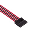 Corsair Premium Individually Sleeved PSU Cables Pro Kit Type 4 Gen 4 Internal Power Cable - Black, Red Image