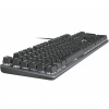 Logitech K845 Mechanical Illuminated USB Wired Keyboard - Aluminum, Black Image