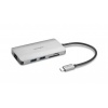 Kensington 5-Port USB Type C Mobile Driverless Hub - Black, Silver Image