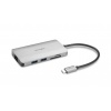 Kensington 5-Port USB Type C Mobile Driverless Hub - Black, Silver