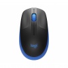 Logitech M190 Full Size Wireless Mouse - Blue Image