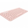 Logitech K380 Bluetooth Keyboard - German Layout - Pink Image