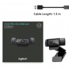 Logitech HD Pro C920 1920 x 1080 Pixels USB2.0 Webcam - Black Image