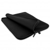 V7 12 Inch Neoprene Water Resistant Laptop Sleeve - Black Image