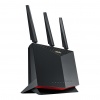 ASUS AX5700 Gigabit Ethernet Dual-band Wireless Router - Black, Red Image