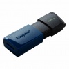 64GB Kingston Technology Data Traveler Exodia M USB Type A Flash Drive - Black, Blue Image