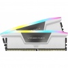 32GB Corsair Vengeance DDR5 6200MHz CL36 Dual Memory Kit (2 x 16GB) - White Image