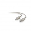 10FT Belkin USB Type A Male To USB Type B Male Cable - Grey Image