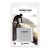 Kingston Technology Workflow Type C USB3.2 Gen 1 MicroSD Card Reader - Black, Silver Image