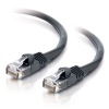 15FT C2G RJ-45 Male To RJ-45 Male Cat5e Ethernet Snagless Unshielded Patch Cable - Black   Image