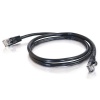 15FT C2G RJ-45 Male To RJ-45 Male Cat5e Ethernet Snagless Unshielded Patch Cable - Black   Image