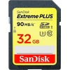 32GB Sandisk Extreme Plus SDHC UHS-I Class 10 Memory Card Image