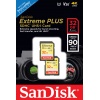 32GB Sandisk Extreme Plus SDHC UHS-1 CL10 Memory Card 90MB/sec Image
