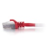 C2G Cat6 Snagless Shielded 20ft Networking Cable - Red Image