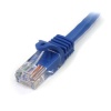StarTech Cat5e 7ft Snagless Ethernet Patch Cable - Blue Image