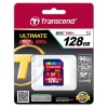 128GB Transcend SDXC Class 10 UHS-I Memory Card Image