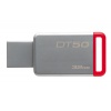 32GB Kingston DataTraveler 50 USB3.0 Flash Drive Red/Silver Image