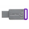 8GB Kingston DataTraveler 50 USB3.0 Flash Drive Purple/Silver Image