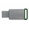 16GB Kingston DataTraveler 50 USB3.0 Flash Drive Green/Silver Image