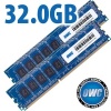 32GB OWC DDR3 PC3-10666 1333MHz SDRAM ECC for 4x 8GB Quad Channel Kit Image