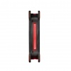 Thermaltake 120MM 1500RPM LED Red 3-Pin Fan - Black, Red Image
