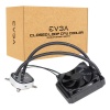 EVGA 120MM 74.82 CFM 2400RPM LED Liquid CPU Cooler Black Image