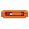 2TB LaCie Rugged Thunderbolt USB-C External Hard Drive - Orange Image