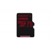 128GB Kingston Canvas React microSD Memory Card CL10 UHS-I U3 V30 A1 Image