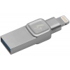 32GB Kingston DataTraveler Bolt Duo USB 3.0 Flash Drive - Silver