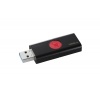 128GB Kingston DataTraveler 106 USB 3.0 Flash Drive - Black/Red Image