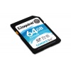 64GB Kingston Canvas Go SDXC Memory Card UHS-I U3 CL10 Image