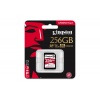 256GB Kingston Canvas React SDXC Memory Card UHS-I U3 CL10 A1 Image