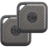 Tile Sport Key Finder, Phone Finder, Anything Finder - Graphite, Pack of 2 Image