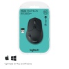 Logitech M720 Triathlon Wireless Bluetooth Mouse - Black Image