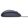 Logitech M100 Wired Optical Mouse - Black Image