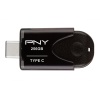 256GB PNY Elite USB 3.1 Type-C Flash Drive - Black Image