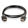 C2G 1ft Ultra Flexible High Speed HDMI Type-A Cable w/Low Profile Connectors Image
