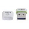 64GB Mushkin Atom USB 3.0 Flash Drive - White/Green Image